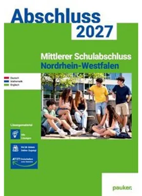 Produktbild von Mittlerer Schulabschluss Nordrhein-Westfalen | pauker Lösungsband 2027