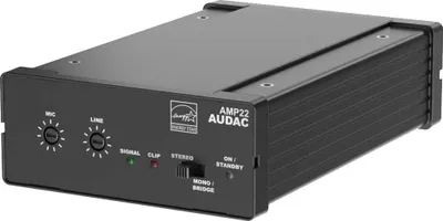 Obrázok produktu pre AUDAC AMP22 Kombinovaný zosilňovač so zmiešavačom