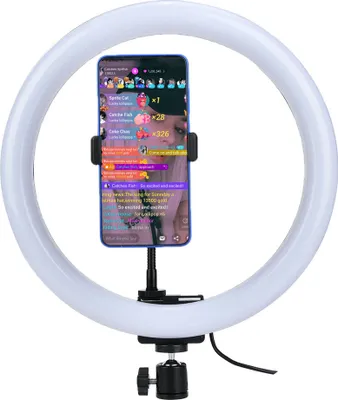 Obrázok produktu pre Prstencové svetlo, prstencová lampa, LED prstencové svetlo, stmievateľné prstencové svetlo, USB prstencové svetlo