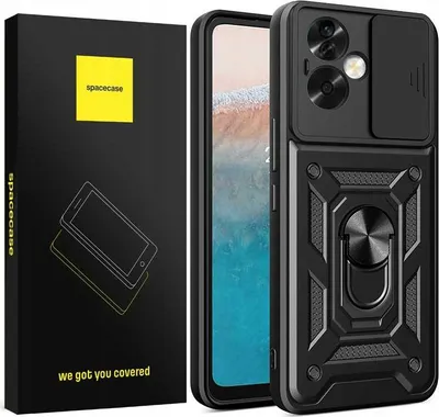 Image de SPACECASE Étui blindé Camring pour Oppo A79 5G Noir