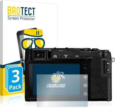 Produktbild von 3x BROTECT Schutzglas für Fujifilm X-E3 Schutzfolie Panzer Folie Glas Display Schutz klar