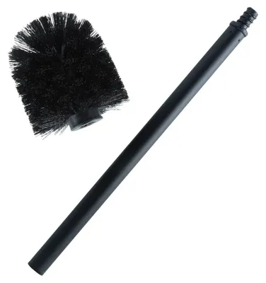 Image de Brosse pour toilettes - Brosse de rechange - 35 cm - Noir