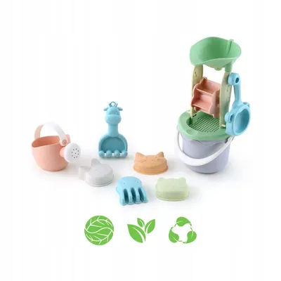 Obrázok produktu pre WOOPIE GREEN Piesková súprava vo vedierku s Kolowrom