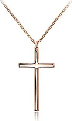 Produktbild von Damen Halskette Kreuz Anhänger Autiga® gold