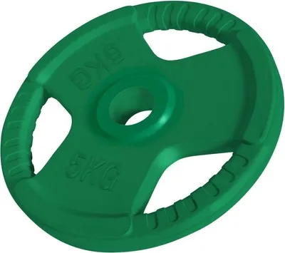 Obrázok produktu pre Gorilla Sports Liatinový kotúč, pogumovaný, 5 kg