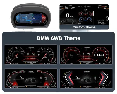 Zdjęcie produktu dla Bezprzewodowe CarPlay, cyfrowy zestaw wskaźników, kompatybilne z BMW serii 3 E90, E91, E92, E93 z lat 2005–2012 (CCC, CIC), wersja CarPlay dla E90