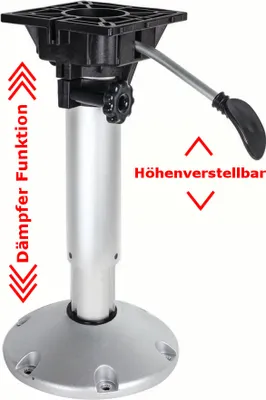 Obrázek produktu pro Noha Waverider pro sedadlo lodi výškově nastavitelná 340-710 mm s tlumičem