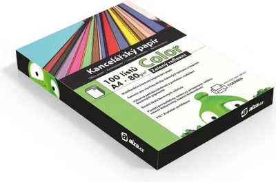 Image de Alza Color A4 vert réfléchissant