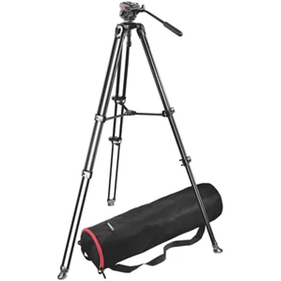 Produktbild von Manfrotto MVT502AM, 3 Bein(e), Schwarz, 143,5 cm, 1,95 kg