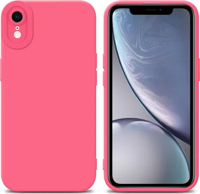 Immagine prodotto di Custodia Cadorabo per Apple iPhone XR custodia protettiva in TPU rosso custodia in silicone custodia per cellulare