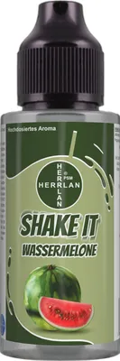 Produktbild von SHAKE IT Wassermelone-Aroma, hochdosiertes Lebensmittelaroma in der praktischen Schüttelflasche I HERRLAN - Qualität