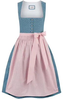 Productafbeelding van Stockerpoint damesdirndl Madeline, maat 32-48. Traditionele jurk met verzorgde details