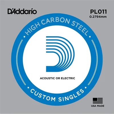 Produktbild von D'Addario PL011 - plain steel .011