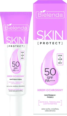 Obrázok produktu pre BIELENDA Skin Protect ochranný krém SPF 50, hydratačný a upokojujúci, 40 ml