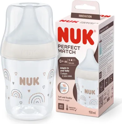 Produktbild von NUK 10215015 Perfect Match Babyflasche 150 ml
