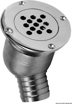 Produktbild von Cockpit-Drainagedurchlass AISI 316 Ø 92 , 1 Stück