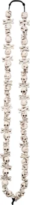 Image de Collier tête de mort - Collier tête de mort Voodoo - Skull Bones