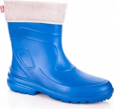 Produktbild von lemigo Damen Gummistiefel Jessy 800, blau, (Koronblume/Grau) , 36 EU