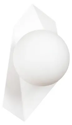 Zdjęcie produktu dla Lampa ścienna Drifton ze stali w kolorze matowej bieli