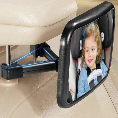 Produktbild von Famanu Autospiegel Baby - Sicherer Rückspiegel für die Rückbank