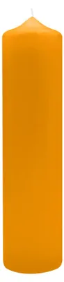 Produktbild von Spitzkopf Stumpen Kerzen Honig Natur 30 x Ø 6 cm, 6 Stück