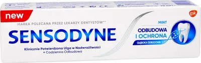 Zdjęcie produktu dla Sensodyne Odbudowa i Ochrona Pasta do zębów z fluorkiem, 75 ml