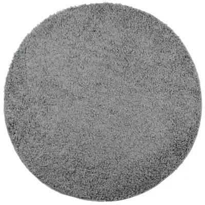 Produktbild von vidaXL Teppich Shaggy Hochflor Modern Grün Ø 80 cm