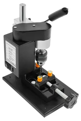 Produktbild von Tischbohrmaschine - Säulenbohrmaschine 250W - 7 Geschwindigkeiten - Bohrfutter 0–5 cm - Für Holz Metall Acryl - EU-Stecker