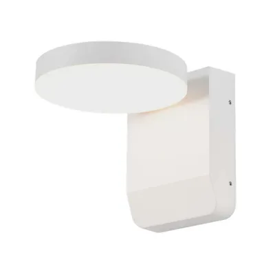 Zdjęcie produktu dla Kinkiet zewnętrzny LED 11020 biały 17W Ciepła biel 2480lm aluminium wym:16x16x20,6cm IP65 V-TAC