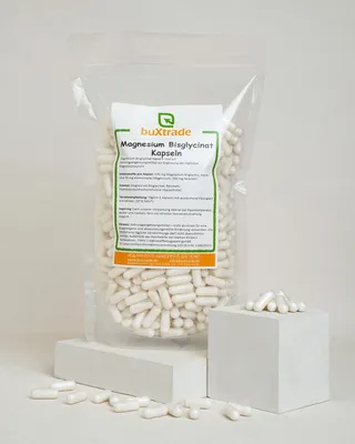 Produktbild von 5 kg Tri-Magnesium Kapseln | Kapseln | Magnesium | Buxtrade