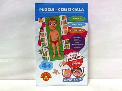 Produktbild von Puzzle Czesci ciala