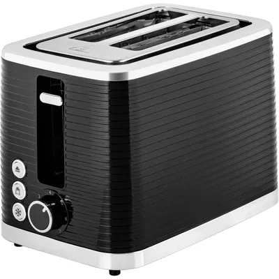 Produktbild von ECG ST 2750 Stripe Toaster, Farbe:Schwarz