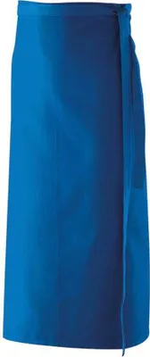Produktbild von Bistroschürze B 100 x L 80 cm, Fb. royal blue : royal blue : 65% Polyester 35%Baumwolle 220 g/m²