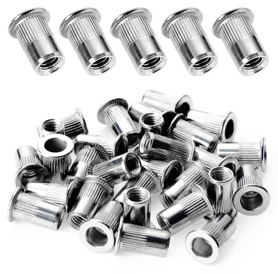 Produktbild von 150PCS M5 Blindnietmuttern Sortiment - Verschiedene Größen für Metall und Holz