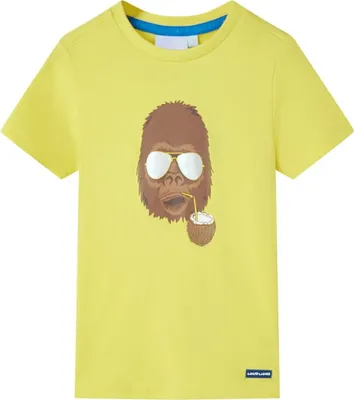 Produktbild von Möbel Kinder-Kurzarmshirt Gelb 140 - Langarmshirts &11489