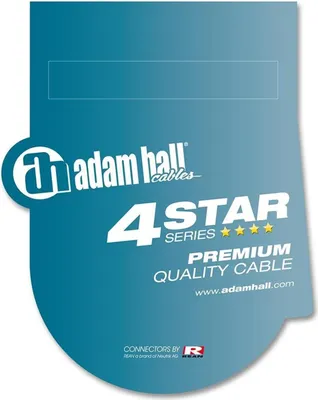 Produktbild von Adam Hall 4 STAR MFP 0150 Mikrofonkabel Klinke 6,35 mm auf XLR3, 1,5m, geschirmt