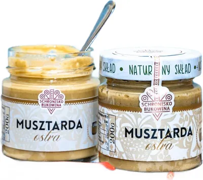 Zdjęcie produktu dla Musztarda ostra - Schronisko Bukowina