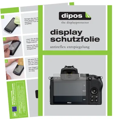 Produktbild von 6x Schutzfolie für Nikon Z 50 matt Displayschutzfolie Folie Display Schutz dipos