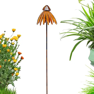 Imagen del producto de Adorno rústico para jardín, estaca decorativa de 76 cm