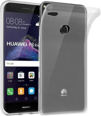 Produktbild von Cadorabo Hülle für Huawei P8 LITE 2017 / P9 LITE 2017 Schutz Hülle in Transparent Schutzhülle TPU Silikon Cover Etui