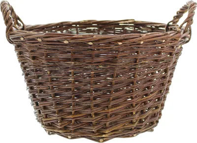 Produktbild von Füllkorb Natur Weide Ø 46x26cm – Erntekorb