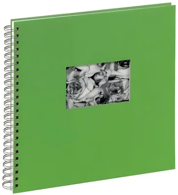 Produktbild von Pagna Spiralalbum 31x32cm Passep. Stoffeinband 40S ln.gn
