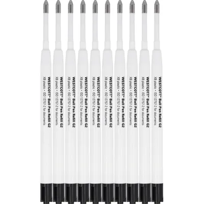 Zdjęcie produktu dla Westcott Kugelschreibermine G2 E-733493 00 Kunststoff sw 10St.