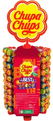 Image de Chupa Chups Roue à sucer, sucette, sucette, mélange, 200 pièces, 2.4 kg