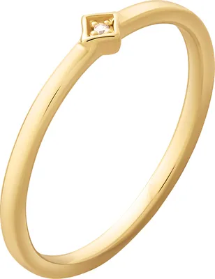 Produktbild von cai Ring 925/- Sterling Silber gelb 052 (16,6) Zirkonia 276270005V