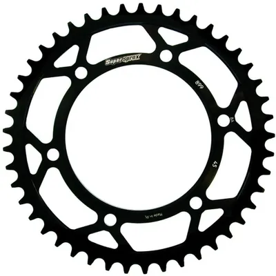 Produktbild von Stahl-Kettenrad Supersprox 525 - 45Z (schwarz) RFE-899:45-BLK|ID 125,0 LK 150,0 6-Loch