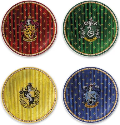 Image de Ensemble de 4 assiettes à dessert Harry Potter, Egan