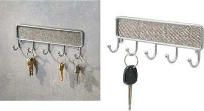 Produktbild von Famanu Schlüsselleiste mit 5 Haken – ideal für Eingangsbereich