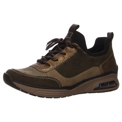 Produktbild von Rieker Sporthalbschuhe Formsohle modisch in grün, Gr. 40