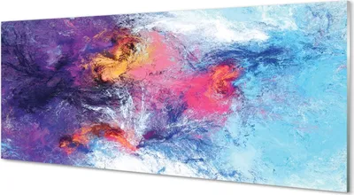 Produktbild von Glasbilder 125x50 Wandkunst Farbbild mazy